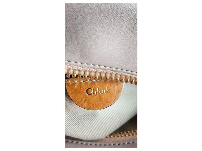 Chloé Sam Mini Schultertasche Desert Mauve – Vintage 2012 Authentisch-Zustand 9/10 Pink - Ansicht 16