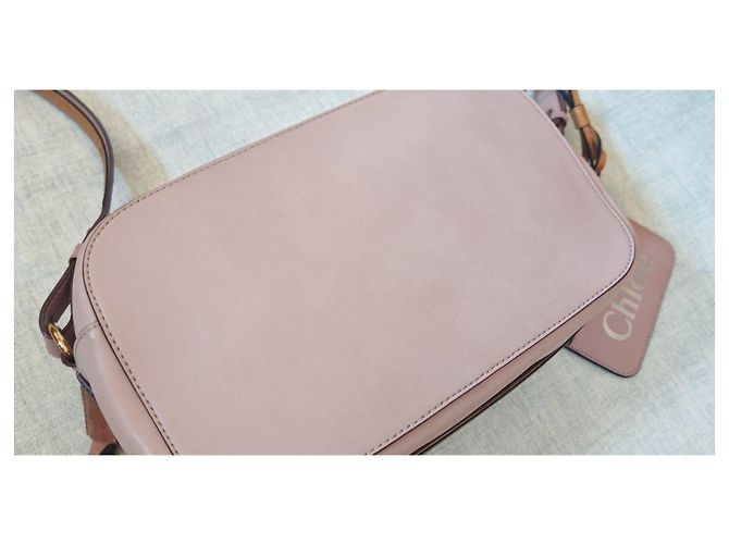 Chloé Sam Mini Schultertasche Desert Mauve – Vintage 2012 Authentisch-Zustand 9/10 Pink - Ansicht 19
