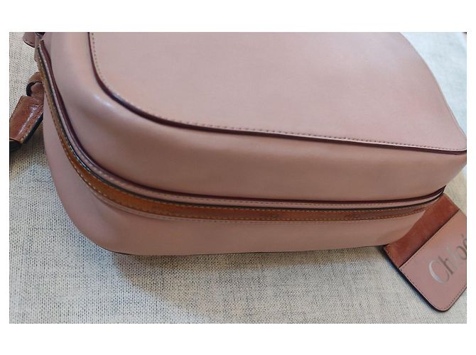 Chloé Sam Mini Schultertasche Desert Mauve – Vintage 2012 Authentisch-Zustand 9/10 Pink - Ansicht 5