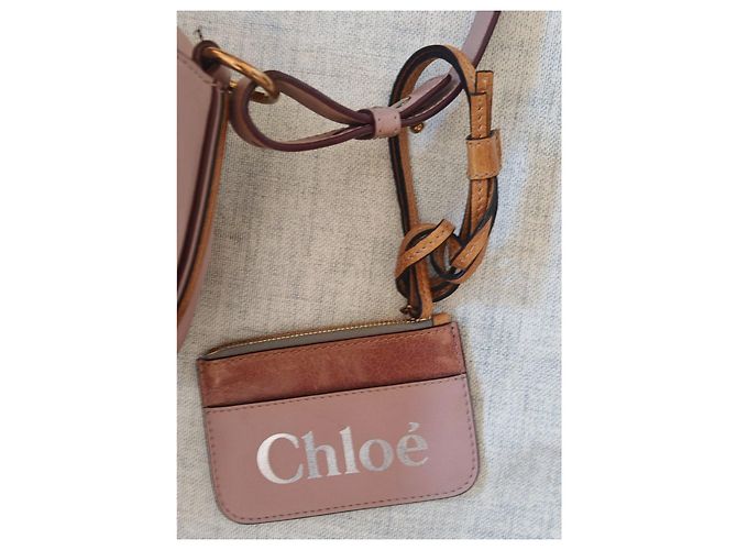 Chloé Sam Mini Schultertasche Desert Mauve – Vintage 2012 Authentisch-Zustand 9/10 Pink - Ansicht 8