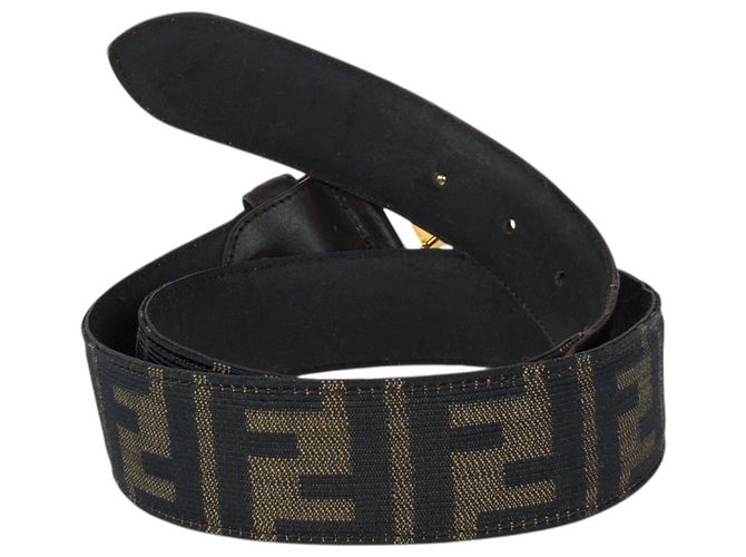 Fendi Zucca FF Logo Gürtel - Ansicht 3