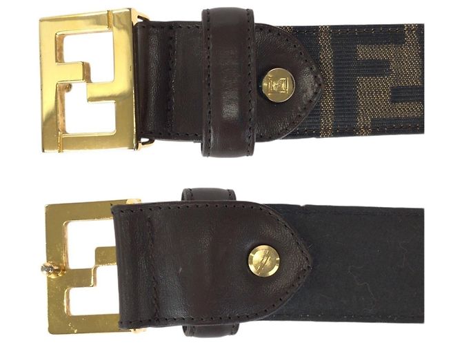 Fendi Zucca FF Logo Gürtel - Ansicht 6