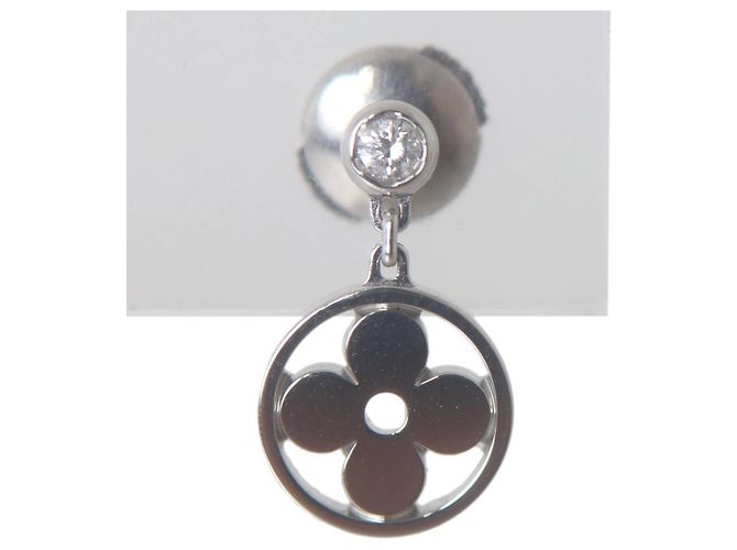 Orecchini in diamante Monogram Idylle di Louis Vuitton D'oro - vista 3