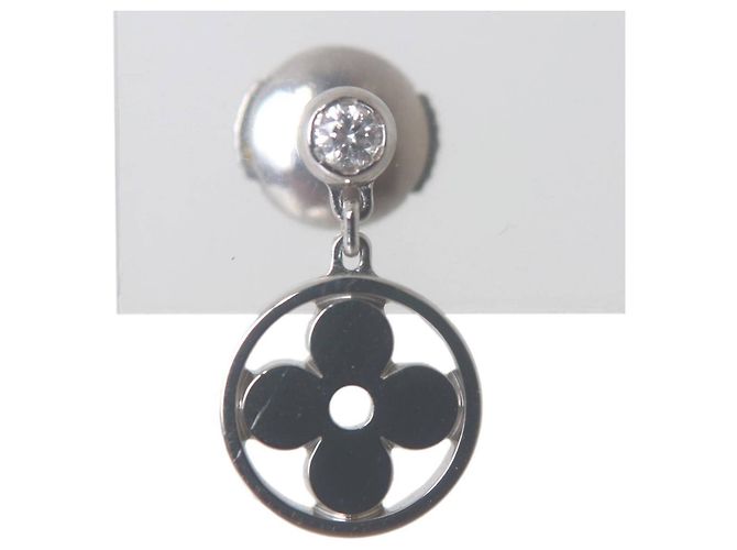 Orecchini in diamante Monogram Idylle di Louis Vuitton D'oro - vista 4