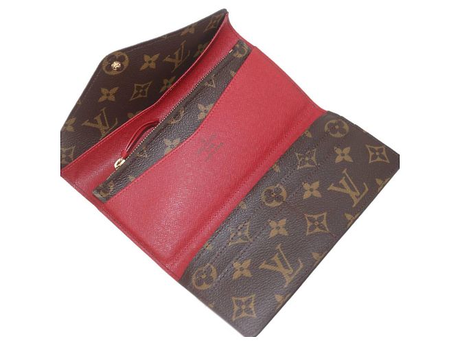 Cartera Larga Josephine de Louis Vuitton Fucsia Monograma - vista 6