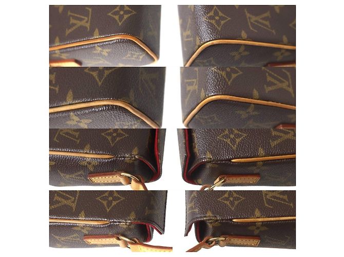 Borsa Louis Vuitton Recital in Monogramma Marrone - vista 6