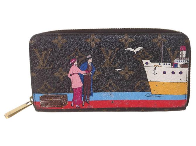 Zippy Louis Vuitton Monogram Lang Wallet Braun - Ansicht 2