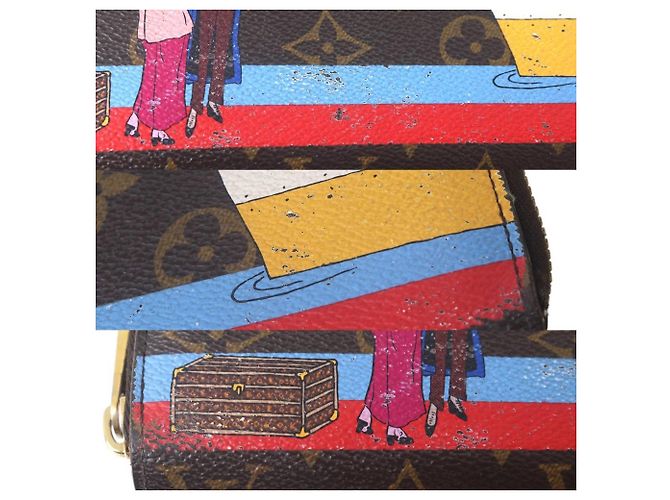 Zippy Louis Vuitton Monogram Lang Wallet Braun - Ansicht 6