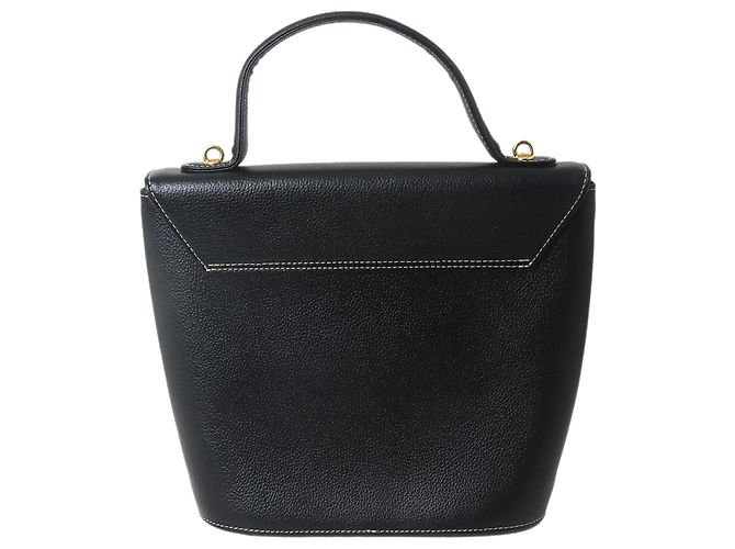 Borsa in pelle nera Yves Saint Laurent Nero - vista 3
