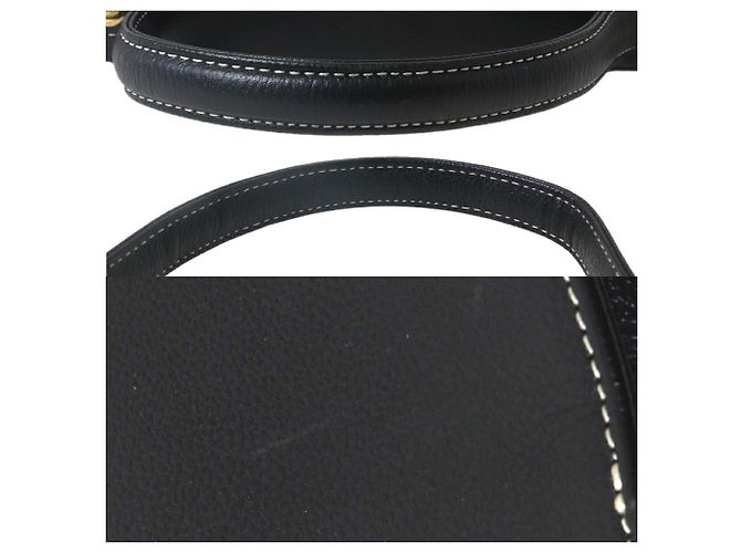 Borsa in pelle nera Yves Saint Laurent Nero - vista 7