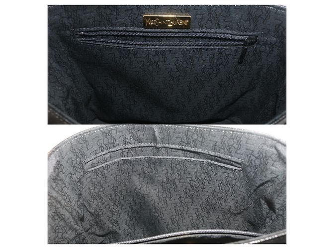 Borsa in pelle nera Yves Saint Laurent Nero - vista 9