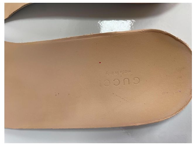 Gucci Ledersneaker Beige - Ansicht 11