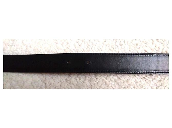 Gucci Tom Ford Gürtel aus Lackleder Schwarz 85cm - Ansicht 13