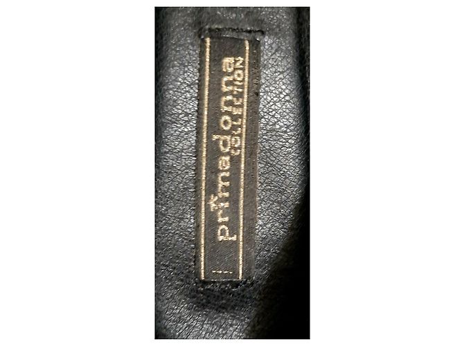 Autre Marque Schwarze Pumps mit goldenem Absatz - Ansicht 3