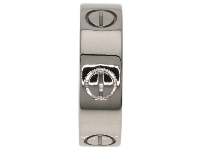 Anello Love Cartier in oro bianco 18K - vista 3