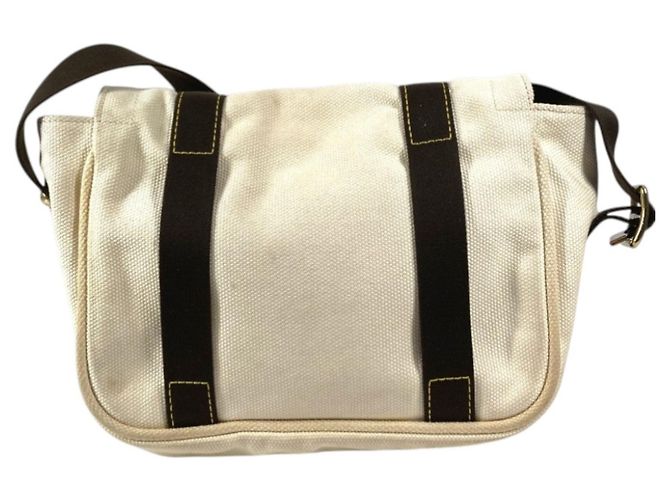 Borsa Messenger PM Antigua Buzas Louis Vuitton Bianco Crudo - vista 2