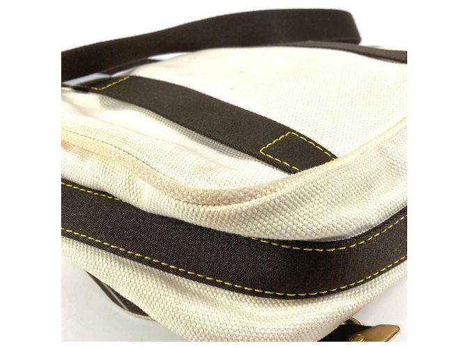 Borsa Messenger PM Antigua Buzas Louis Vuitton Bianco Crudo - vista 8