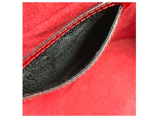 Borsa Vanity Cannes Epi M48037 di Louis Vuitton Rosso - vista 12