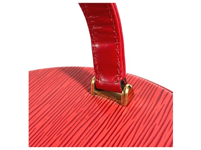 Borsa Vanity Cannes Epi M48037 di Louis Vuitton Rosso - vista 15
