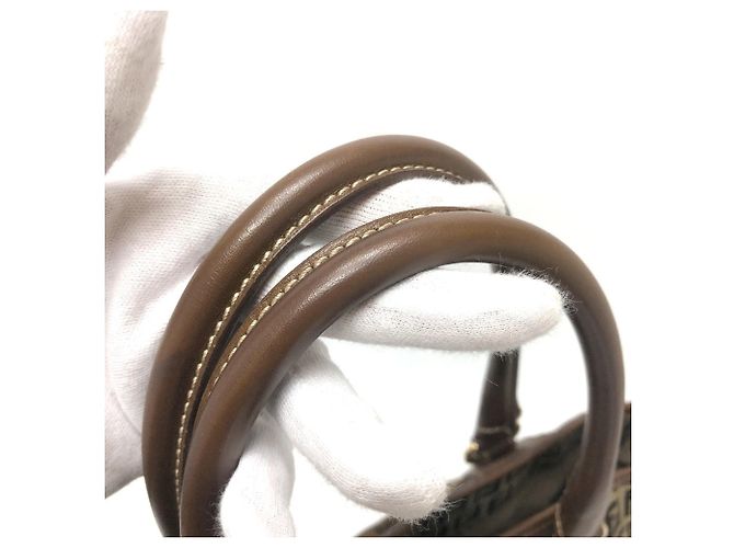 Fendi Zucchino Tote Bag Beige - Ansicht 18