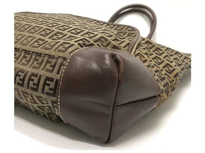 Fendi Zucchino Tote Bag Beige - Ansicht 7
