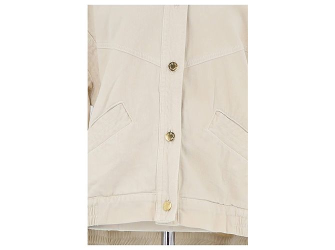 Des Petits Hauts Giacca in Cotone Beige - vista 3