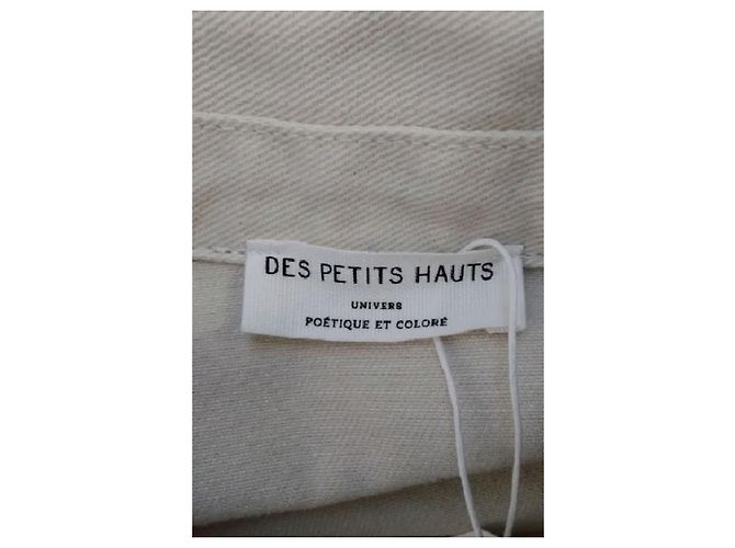 Des Petits Hauts Giacca in Cotone Beige - vista 7