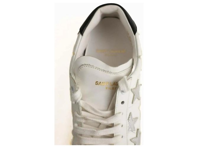 Saint Laurent Baskets blanches - vue 4