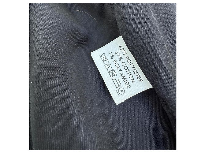 Chaleco acolchado Dries Van Noten con cuello de piel Negro Azul Azul marino - vista 6