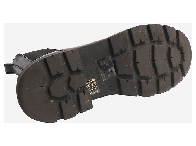 Anine Bing Botines de cuero negro - talla EU 40 - vista 6