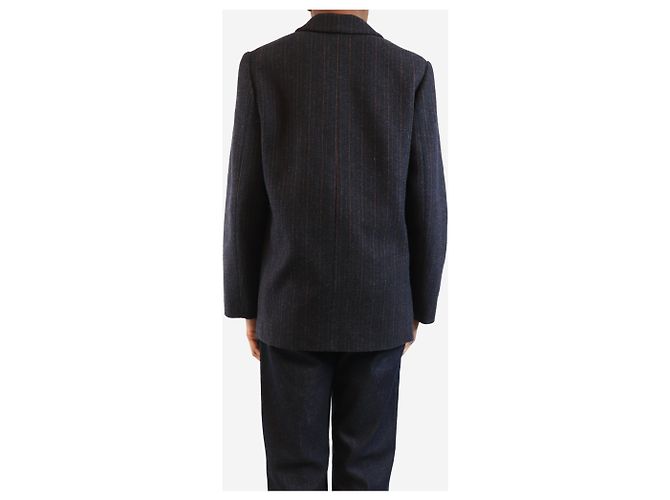 Isabel Marant Etoile Giacca Charlyne blu navy - taglia UK 6 - vista 2