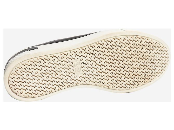Hermès Schwarze Leder-Sneaker - EU 39 - Ansicht 6