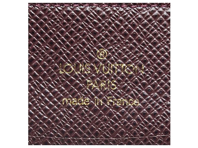 Gemelli in metallo e pelle Taiga Louis Vuitton Argento - vista 6