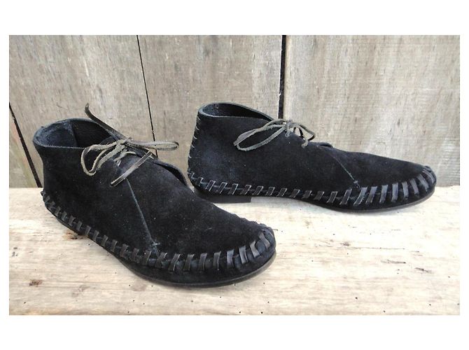 Botas Acne Mohawk de ante negro - vista 3