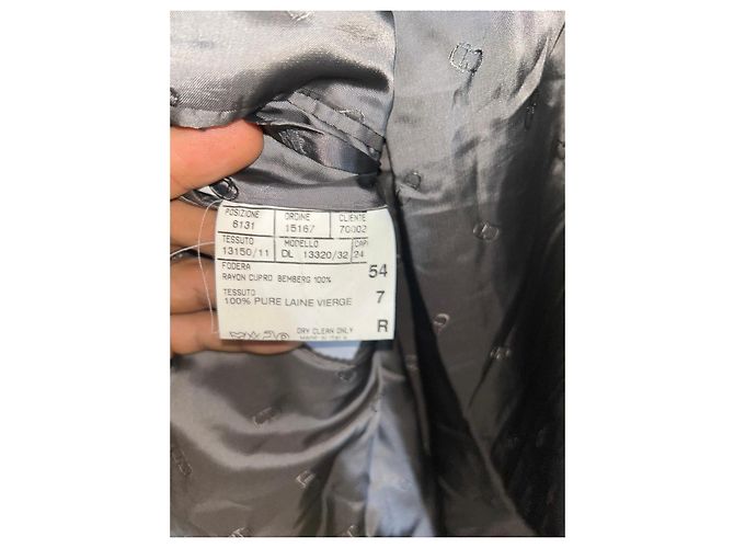 Completo a righe Christian Dior Grigio - vista 8