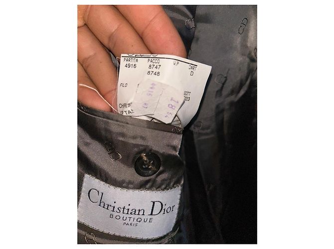 Completo a righe Christian Dior Grigio - vista 9
