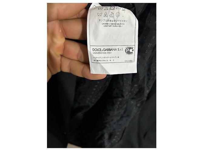 Giacca nera Dolce & Gabbana Nero - vista 9