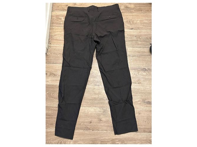 Pantaloni Balmain in Lana e Seta Nero - vista 4