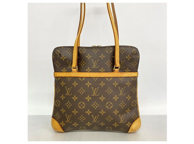 Louis Vuitton Monogram Coussin GM Shoulder Bag Brown - view 10