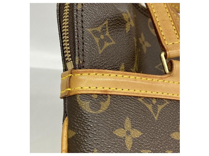 Louis Vuitton Monogram Coussin GM Shoulder Bag Brown - view 9