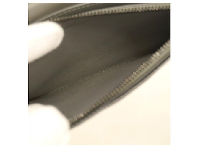 Portafoglio Lungo Brazza Monogram Shadow Louis Vuitton Marrone Grigio antracite - vista 5