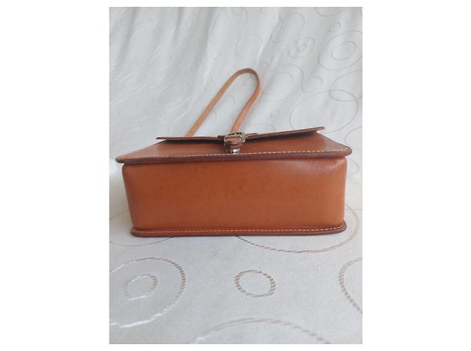 Courreges ​Authentic Vintage Courrèges Paris Structured Leather Crossbody Bag - vue 13