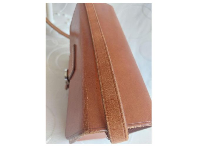 Courreges ​Authentic Vintage Courrèges Paris Structured Leather Crossbody Bag - vue 14
