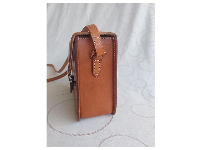 Courreges ​Authentic Vintage Courrèges Paris Structured Leather Crossbody Bag - vue 3