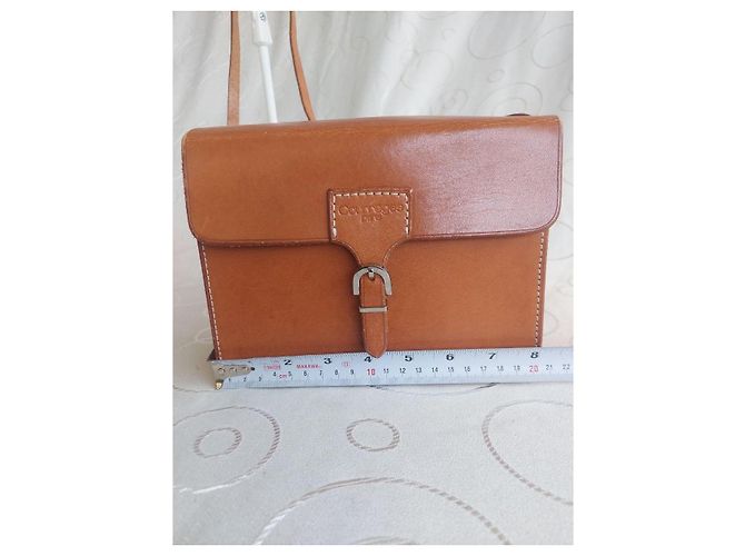 Courreges ​Authentic Vintage Courrèges Paris Structured Leather Crossbody Bag - vue 5