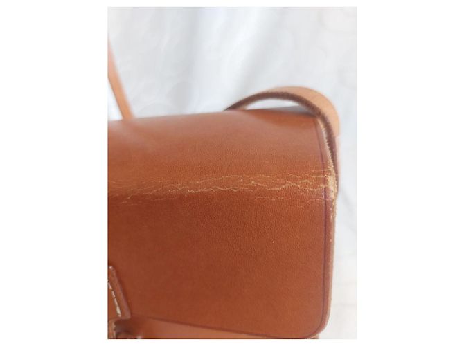 Courreges ​Authentic Vintage Courrèges Paris Structured Leather Crossbody Bag - vue 6