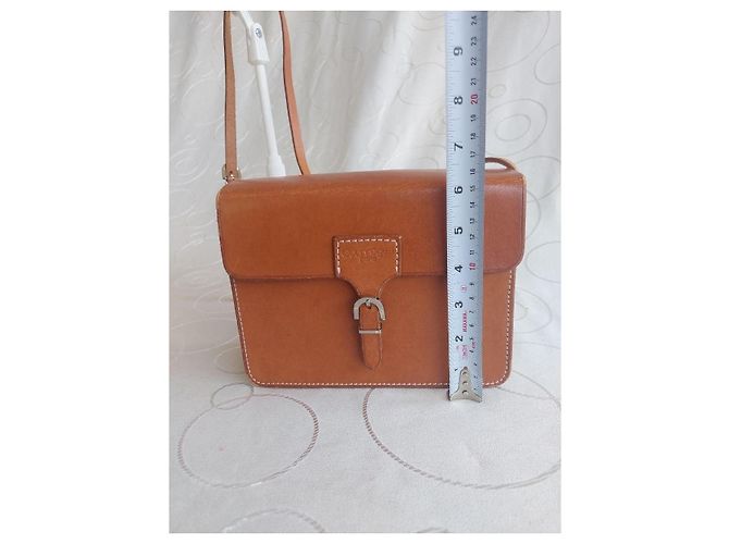 Courreges ​Authentic Vintage Courrèges Paris Structured Leather Crossbody Bag - vue 7