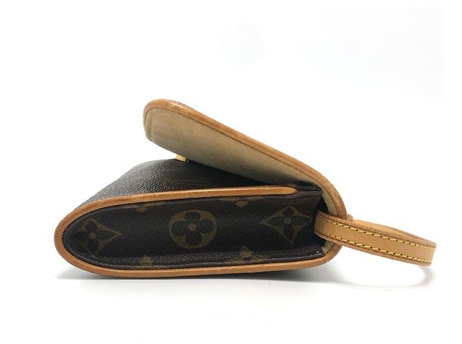 Borsa Pochette Twin GM Monogramma Louis Vuitton Marrone - vista 6