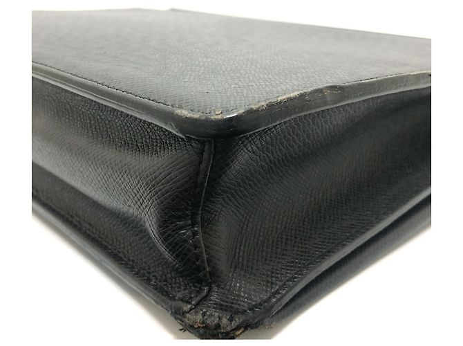 Borsa Documenti Louis Vuitton Taiga Neo Robusto 2 Nero Grigio - vista 10