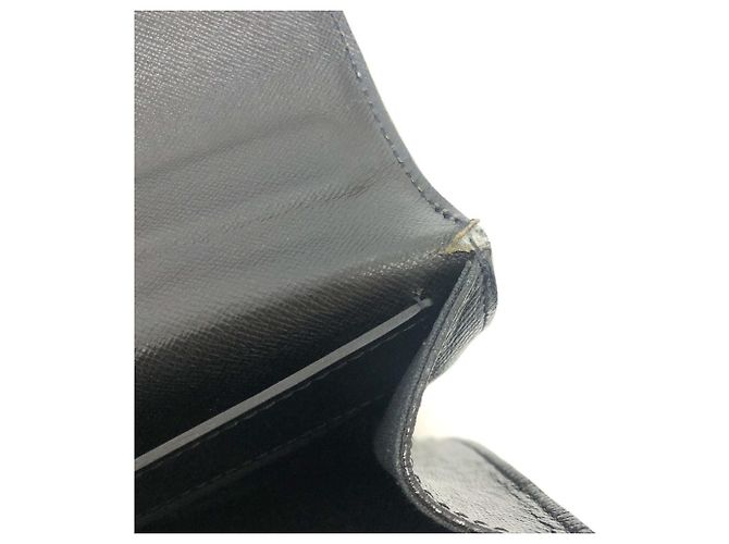 Borsa Documenti Louis Vuitton Taiga Neo Robusto 2 Nero Grigio - vista 14